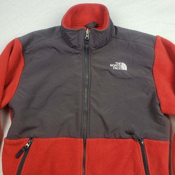 The North Face Kids Red and Gray Jacket - Picture 2 of 16